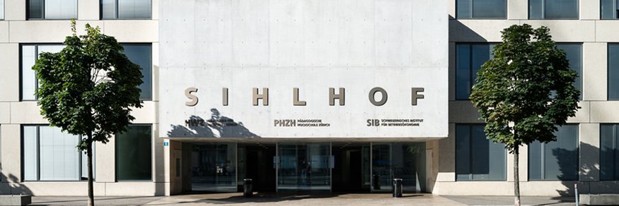SIB Sihlhof Gebäude Eingang gerade1